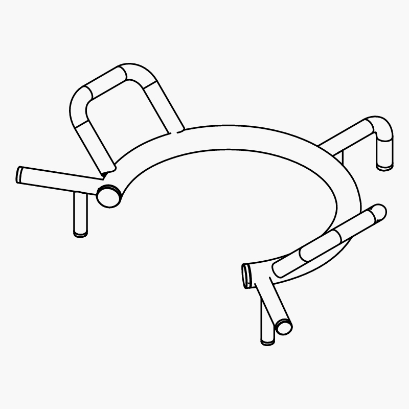 20 升烧瓶的手动处置装置