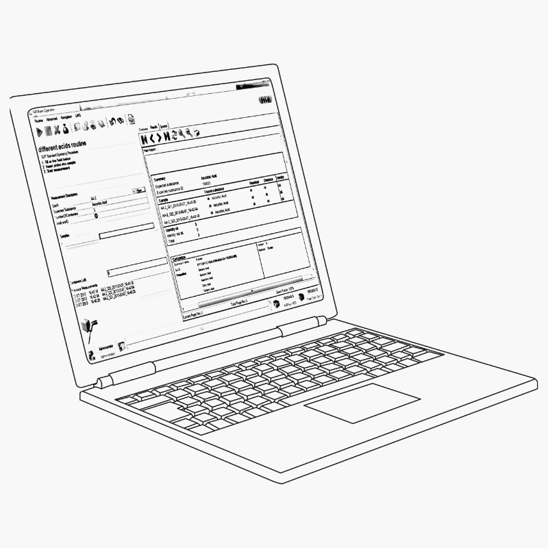 近红表操作软件 NIRWare?